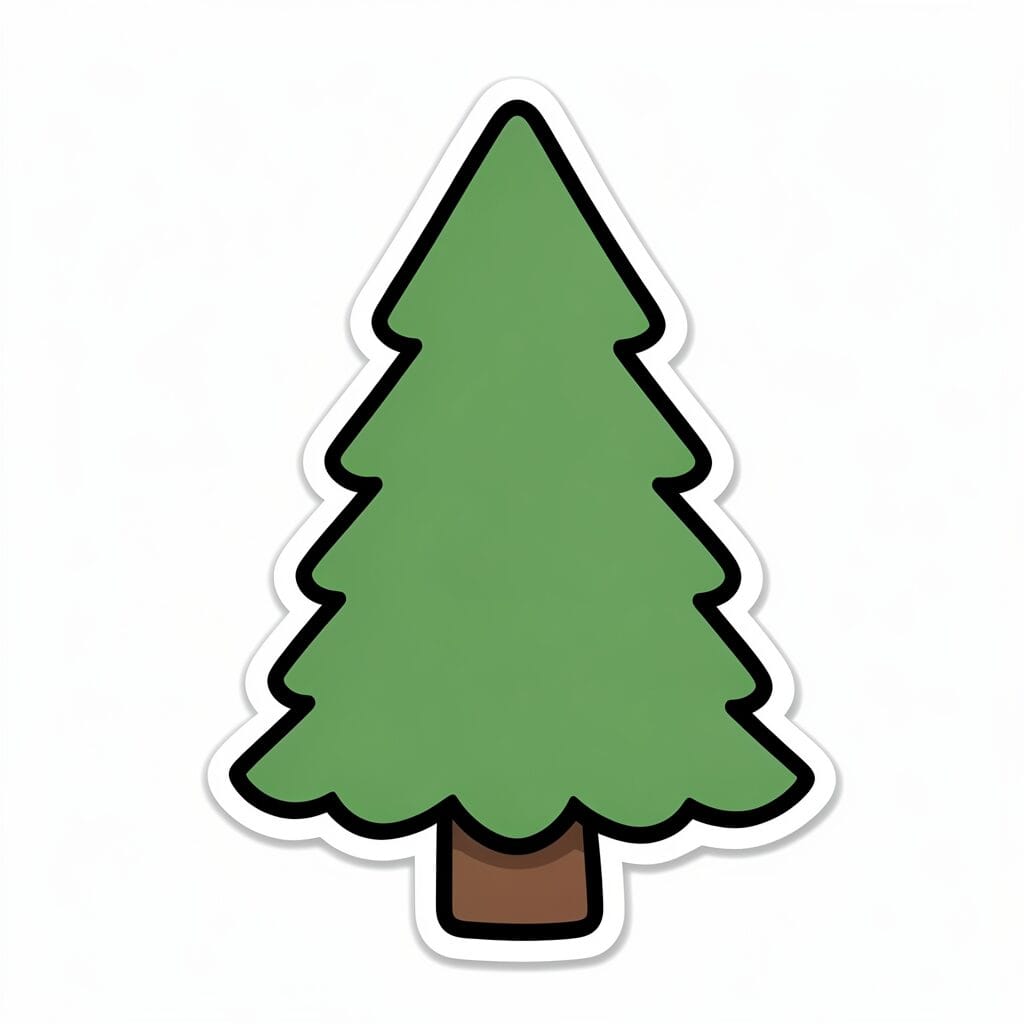 Carta de Árbol de Navidad