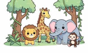 Imagen de portada para Memorama: Animales de la Selva