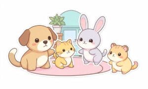 Imagen de portada para Memorama: Mascotas