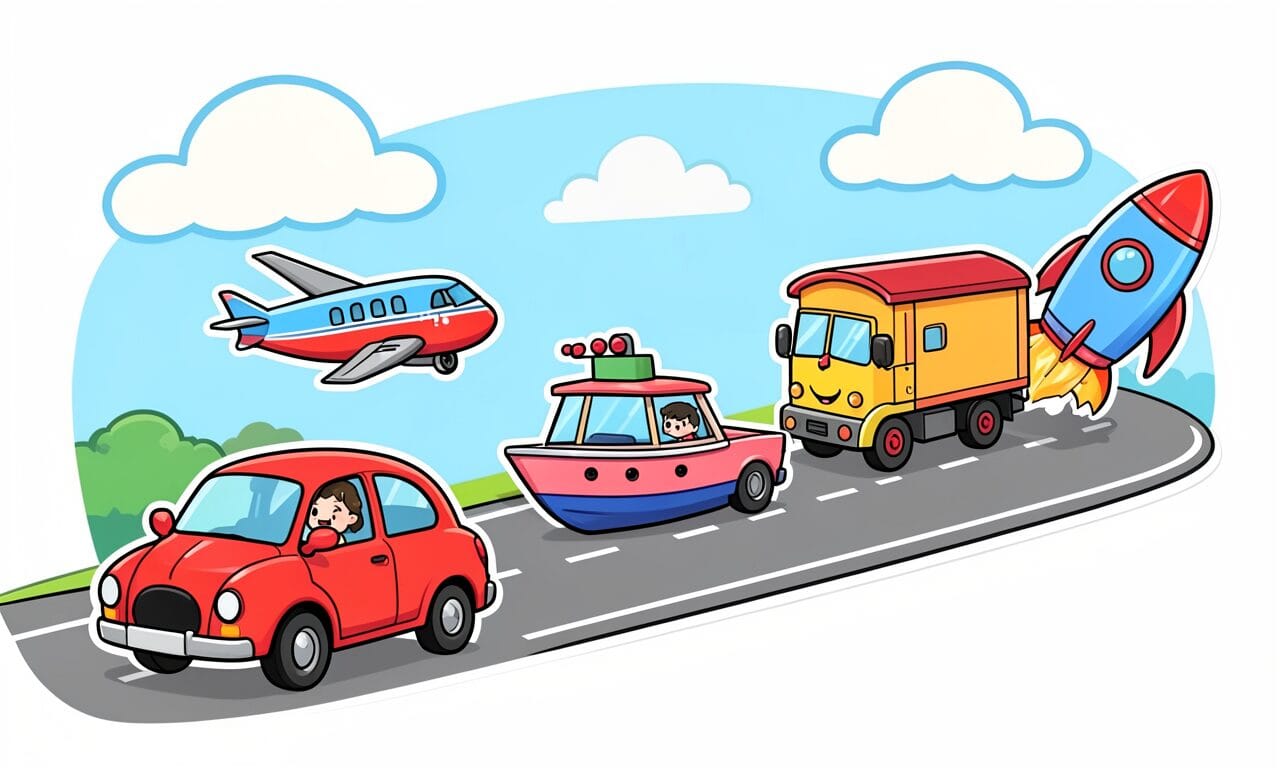 Memorama: Medios de Transporte