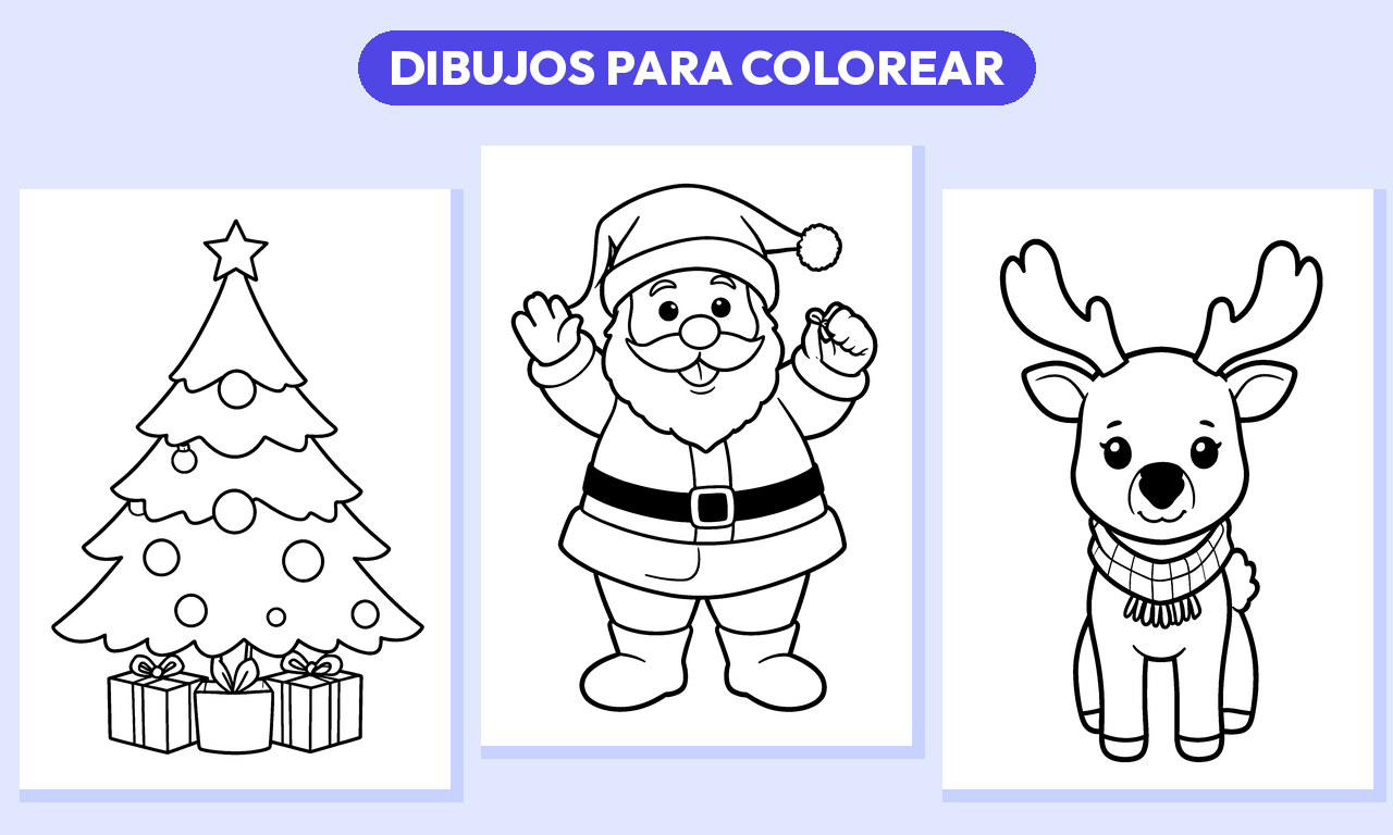 Dibujos Navidenos para colorear