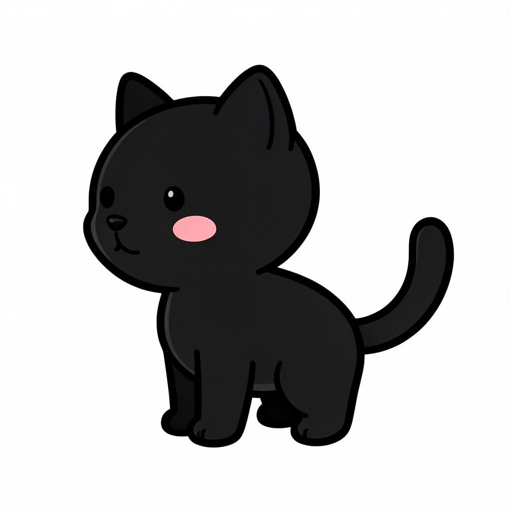 Carta de Gato negro