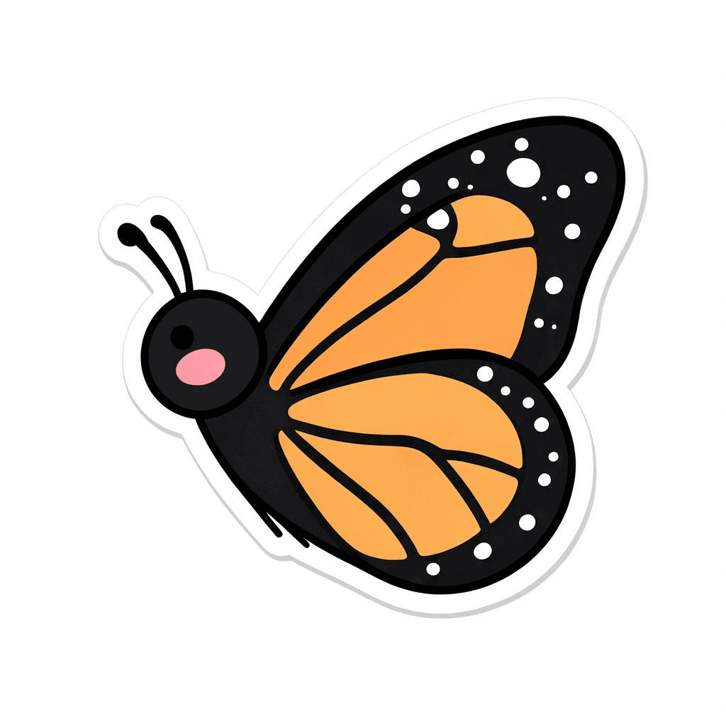 Carta de Mariposa Monarca