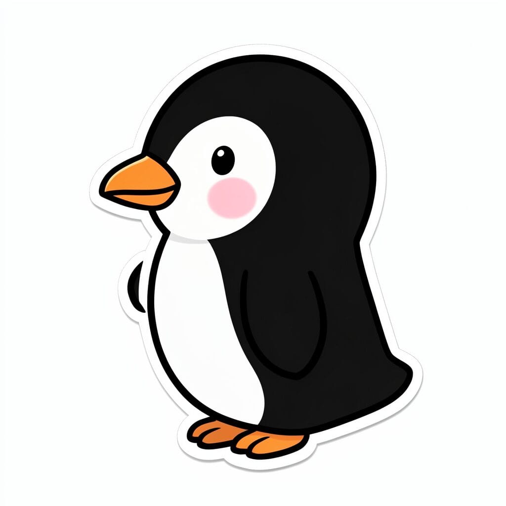 Carta de Pingüino