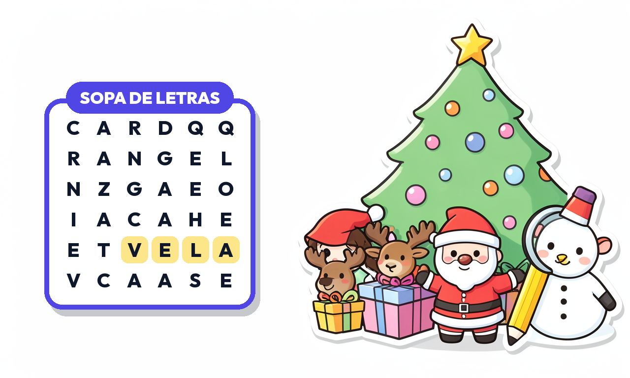 Sopa de Letras de Navidad para imprimir
