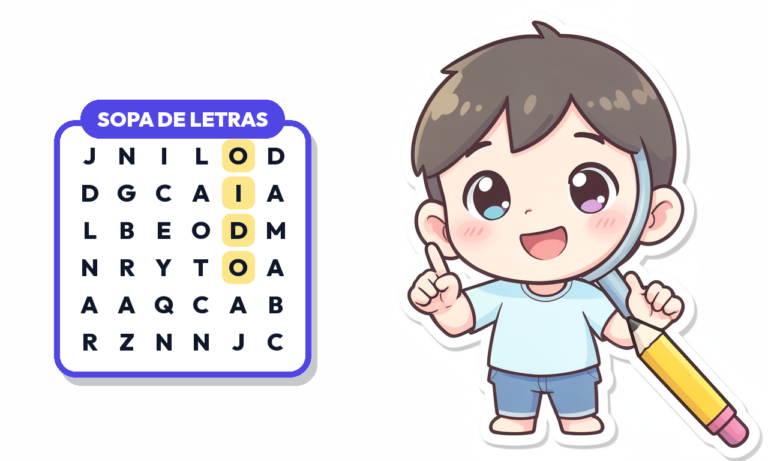 Sopa de Letras de Partes del Cuerpo